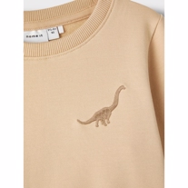 NAME IT Dino Sweatshirt Nino Irish Cream